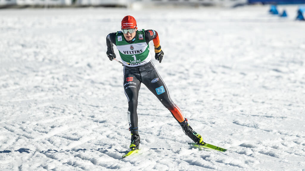 Julian Schmid wurde als Zweiter bester DSV-Kombinierer