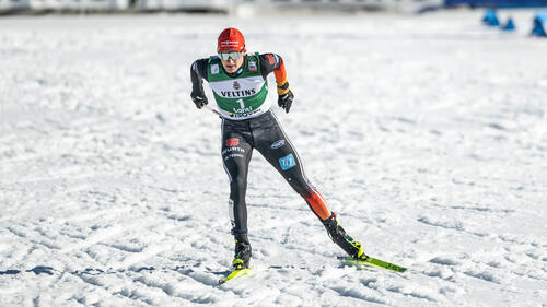 Julian Schmid wurde als Zweiter bester DSV-Kombinierer