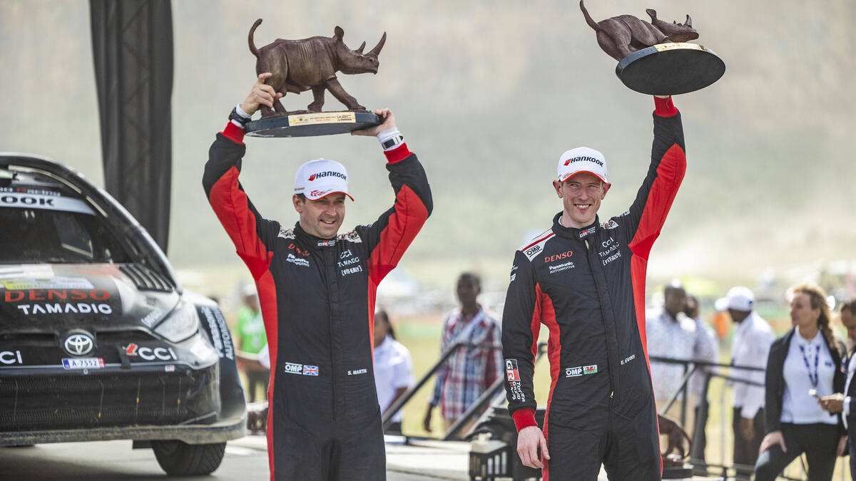 Elfyn Evans ist der Sieger der Safari-Rallye 2025