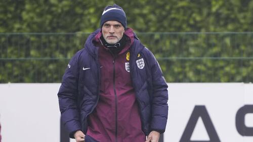 Thomas Tuchel feierte am Freitag sein Debüt als Teammanager der Three Lions