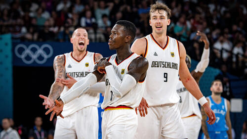 Die deutsche Basketball-Nationalmannschaft begeistert die Fans
