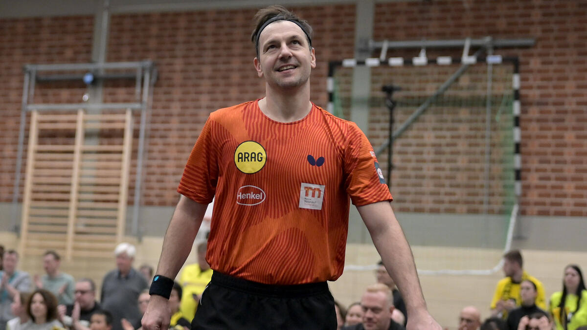 Timo Boll spielte in seiner letzten Saison oft vor vollen Rängen