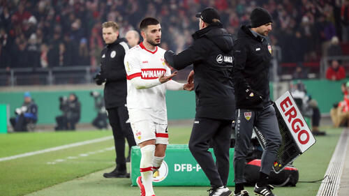 Deniz Undav vom VfB Stuttgart wartet seit Wochen auf einen Treffer