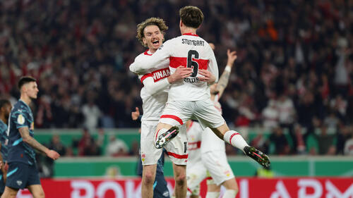 Der VfB Stuttgart setzte sich gegen RB Leipzig durch