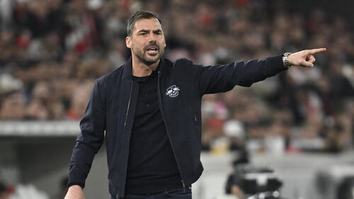 Zsolt Löw unterlag mit RB Leipzig dem VfB Stuttgart