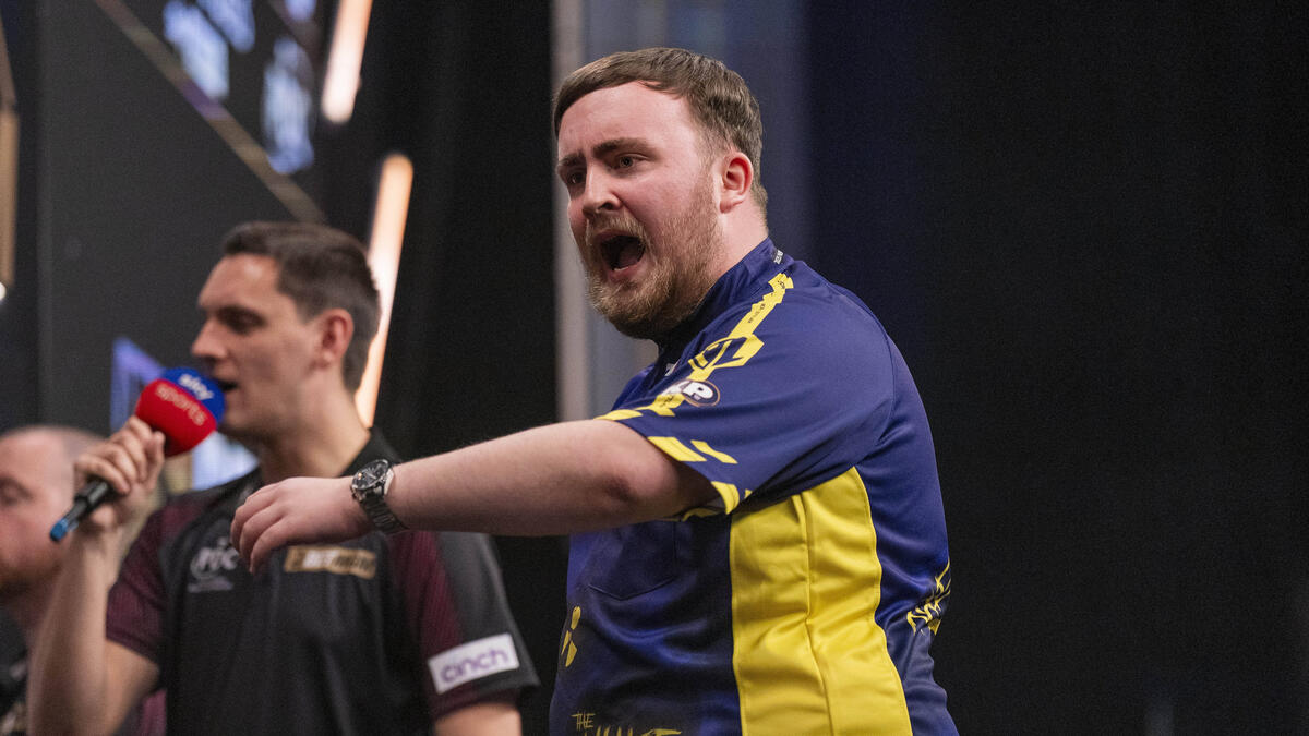 Luke Littler sorgt in der Darts-Szene für Furore