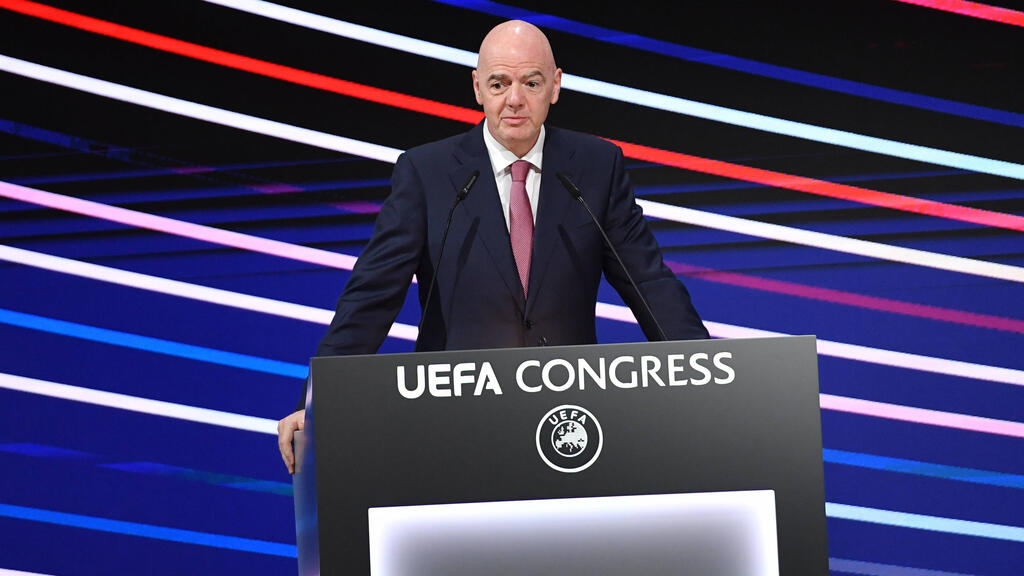 FIFA-Chef Infantino sprach bei der UEFA auch über die Frauen-WM 2031 und 2035. 