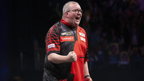 Darts-Fanliebling Stephen Bunting gewinnt den neunten Spieltag