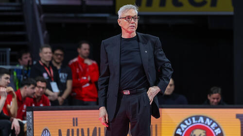 Bayern-Coach Gordon Herbert musste zuletzt krankheitsbedingt passen