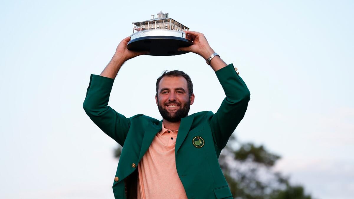 Scottie Scheffler will zum dritten Mal das Masters gewinnen