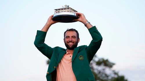 Scottie Scheffler will zum dritten Mal das Masters gewinnen
