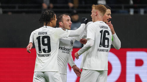 Eintracht Frankfurt träumt vom Halbfinal-Einzug in der Europa League