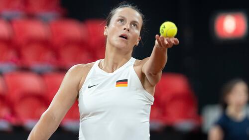 Auch Tatjana Maria verlor ihre Partie
