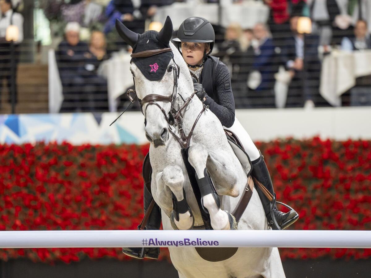 Beste deutsche Reiterin beim Weltcup-Finale: Sophie Hinners mit My Prins