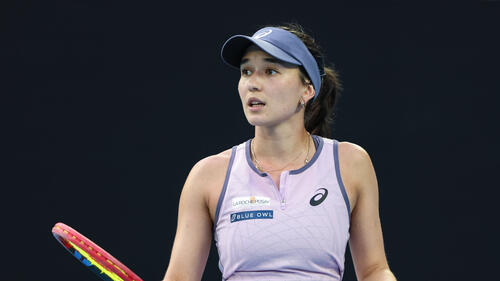 Eva Lys muss trotz ihrer Rolle als deutsche Tennis Nr. 1 erst einmal zusehen