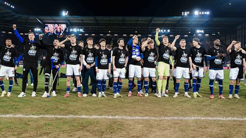 Der Einzug ins Pokalfinale erleichtert Arminia Bielefeld das Leben