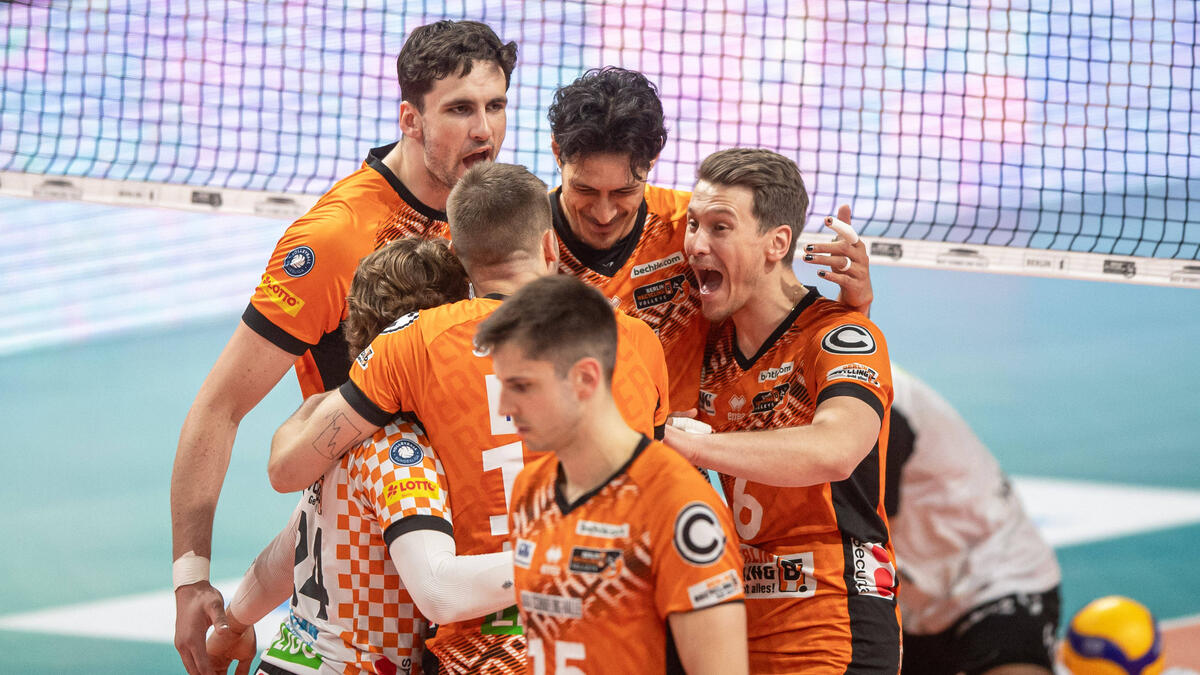 Die Berlin Volleys kämpfen wieder um die Meisterschaft