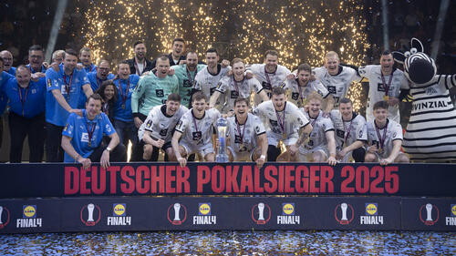 Der THW Kiel hat das Pokalfinale gewonnen