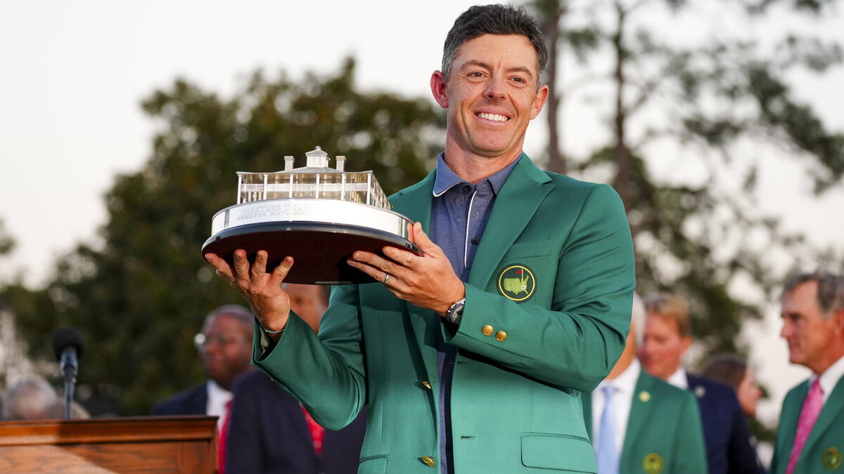 Rory McIlroy ist nach dem Sieg in Augusta am Ziel seiner Träume