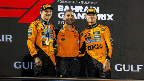 Oscar Piastri (l.) gräbt bei McLaren Lando Norris mehr und mehr das Wasser ab