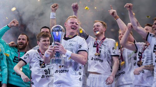 Patrick Wiencek verabschiedet sich mit einem Titel in die Handballrente