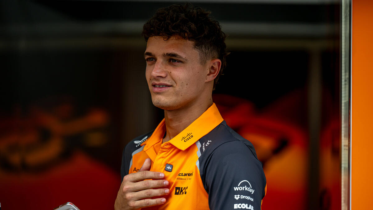 Lando Norris wirkt oft sehr nachdenklich