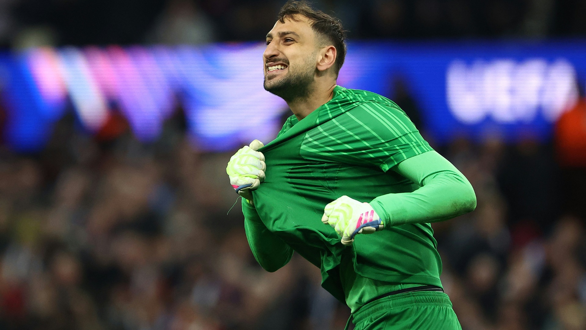 PSG-Torwart Gianluigi Donnarumma war der Mann des Abends gegen Aston Villa