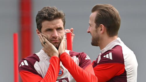 Thomas Müller und Harry Kane sind beim FC Bayern gefordert