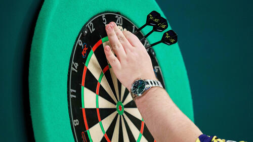Deutsche Überraschung im Darts (Symbolbild)