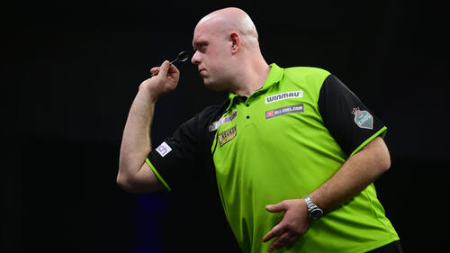 Darts-Gigant Michael van Gerwen steckt nicht auf