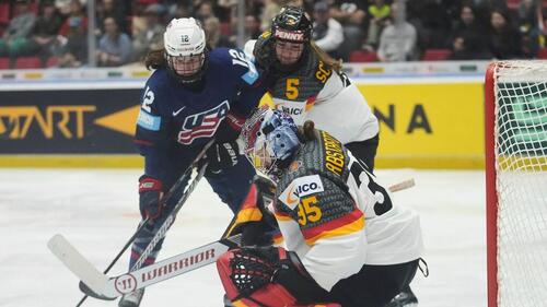 Die deutschen Eishockey-Frauen zeigten eine gute Leistung