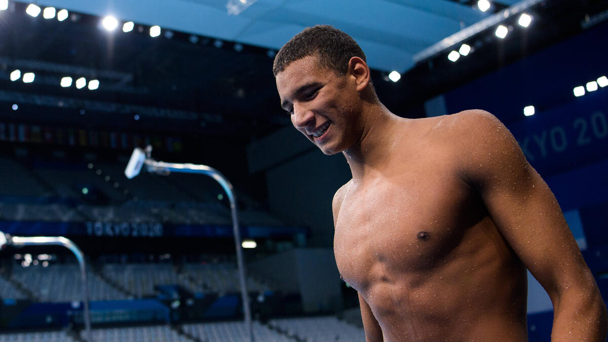 Tokio-Olympiasieger Ahmed Hafnaoui wurde wegen Dopingverstöße gesperrt