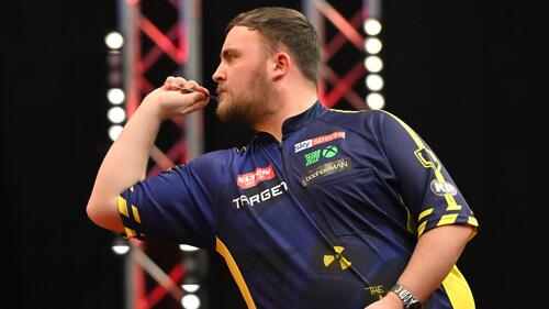 Luke Littler ist Fanliebling im Darts
