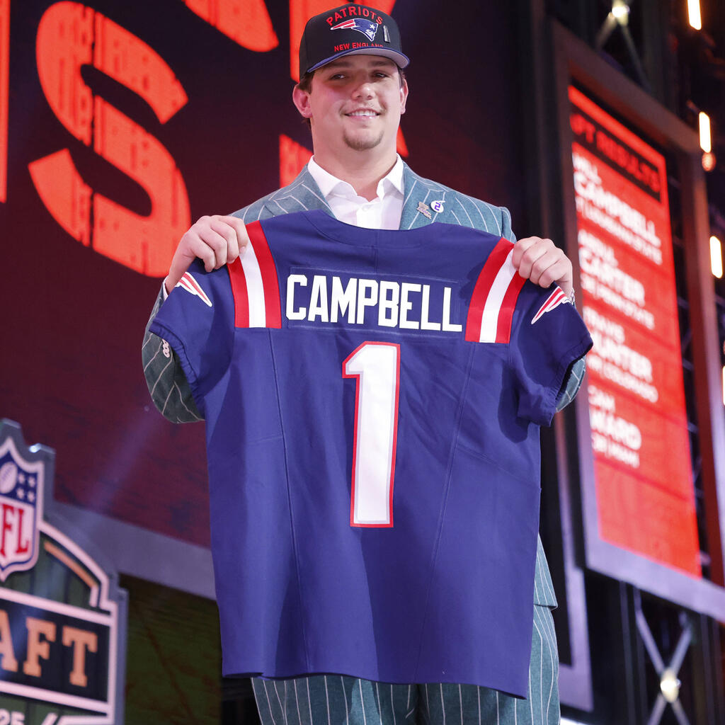4. New England Patriots: Will Campbell - OT, LSU