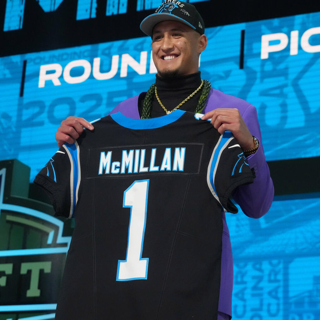 8. Carolina Panthers: Tetairoa McMillan - WR, Arizona