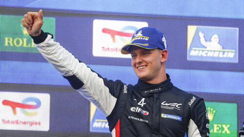 IM VIDEO: Hier fährt Mick Schumacher aufs Podest!