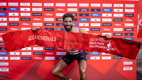 Amanal Petros greift den deutschen Rekord im Marathon an
