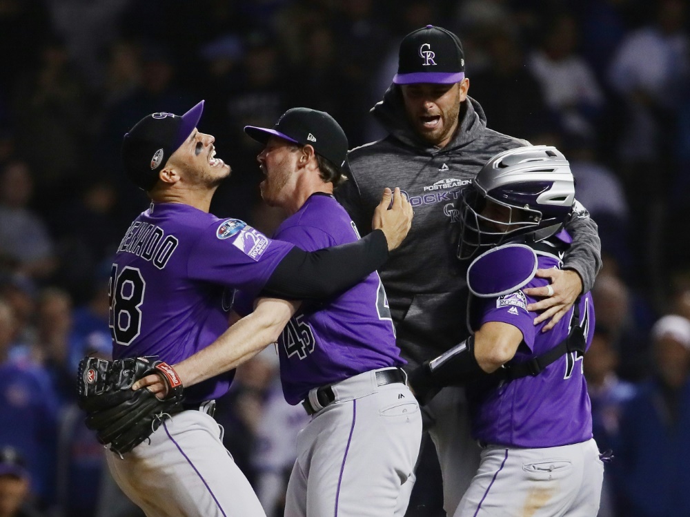 Im Viertelfinale: Die Colorado Rockies