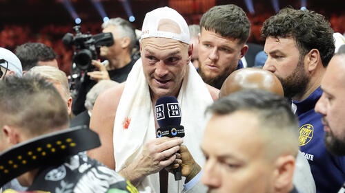 Tyson Fury klopft mal wieder Sprüche