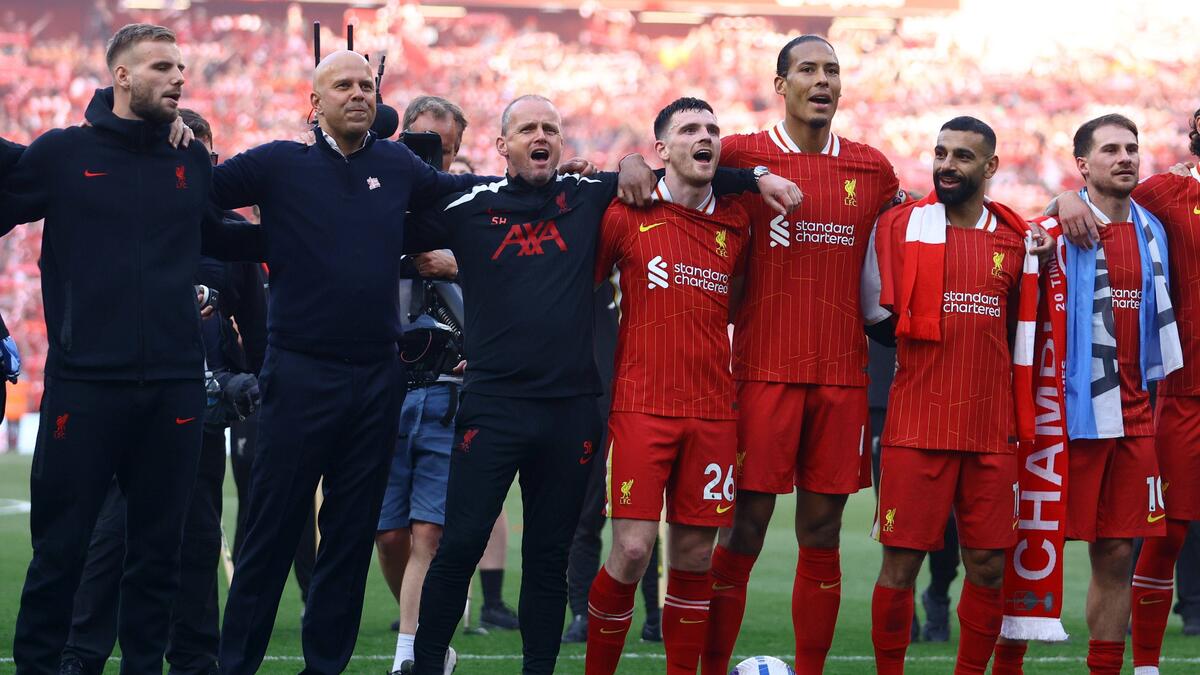 Der FC Liverpool ist zum 20. Mal englischer Meister