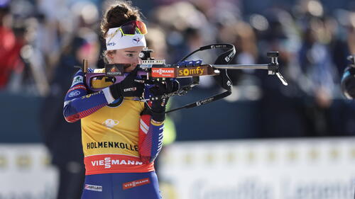 Lou Jeanmonnot und Frankreichs Biathlon-Team lassen einen "Pflicht-Termin" im Sommer sausen