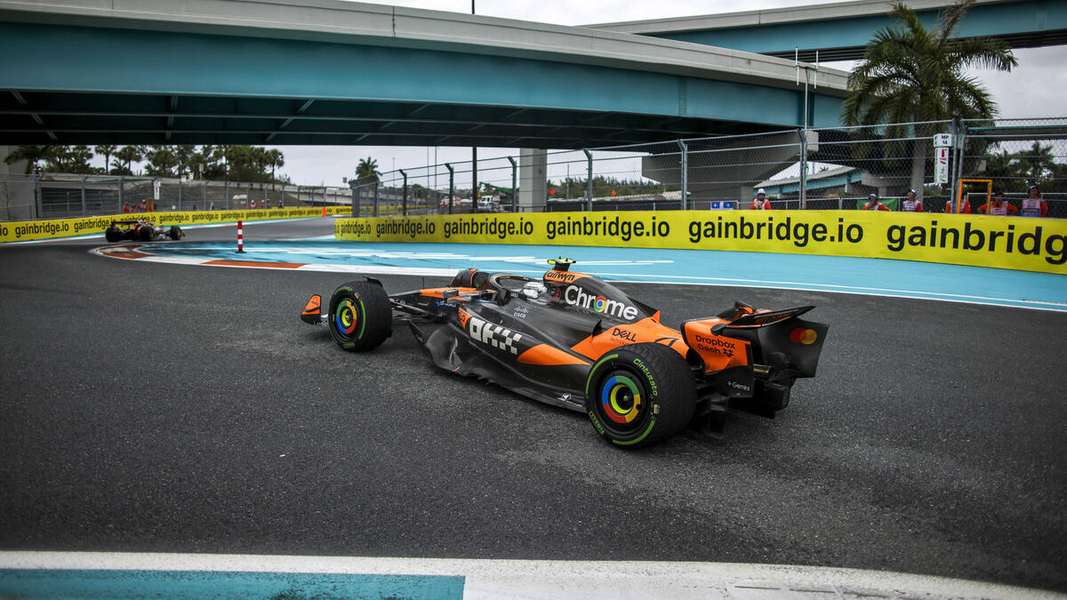 Lando Norris hat den Sprint in Miami gewonnen
