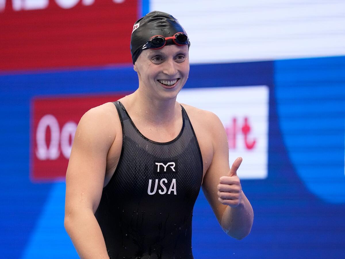 Katie Ledecky unterbot ihre fast neun Jahre alte Bestmarke