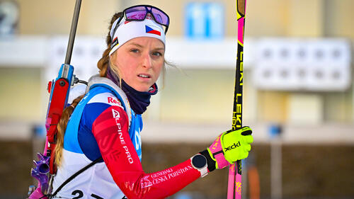 Marketa Davidova musste letzte Biathlon-Saison vorzeitig beenden