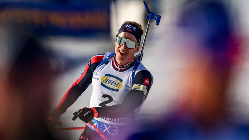 Johannes Thingnes Bø machte im Biathlon Schluss