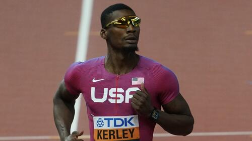 Sprinter Fred Kerley wurde von einem Meeting in Miami ausgeschlossen (Archivbild)
