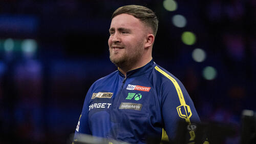 Luke Littler legte sich mit den Darts-Fans an