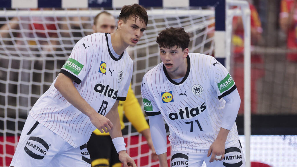 Julian Köster und Marko Grgic sind feste Stützen in der Handball-Nationalmannschaft