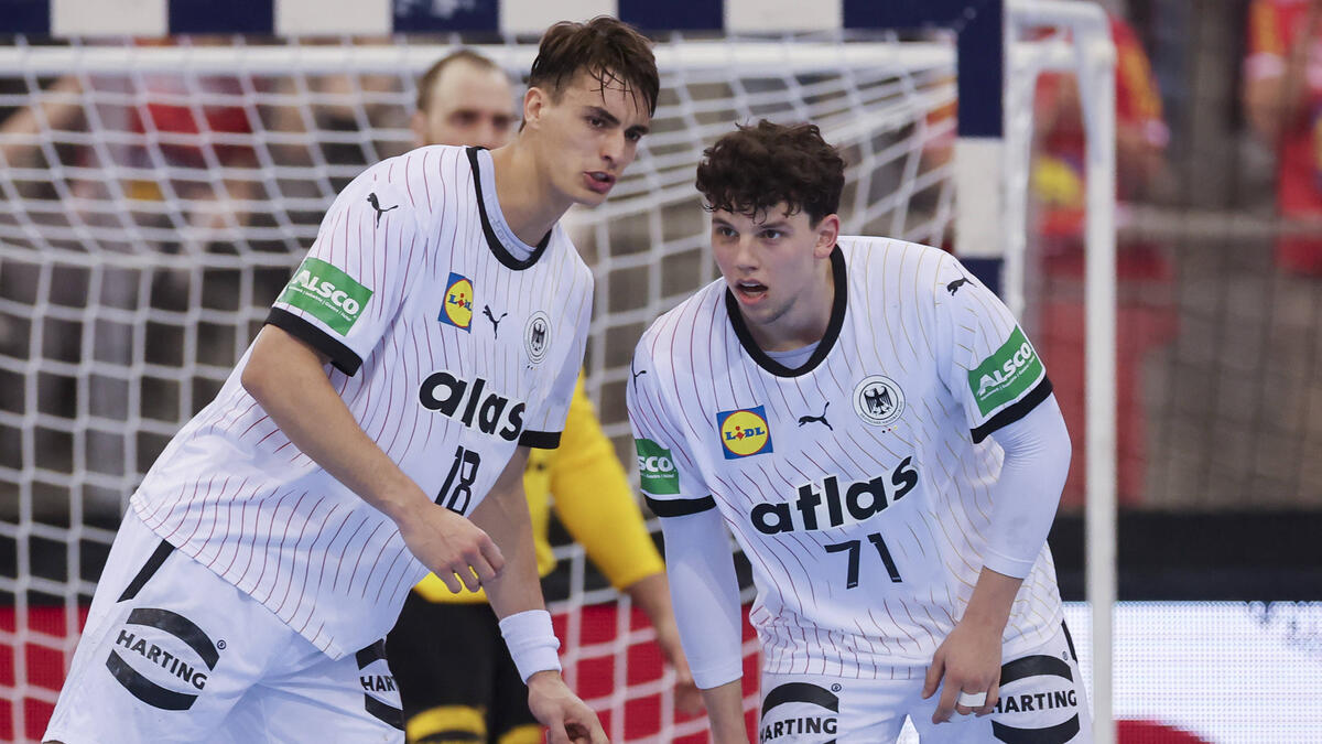 Julian Köster und Marko Grgic sind feste Stützen in der Handball-Nationalmannschaft