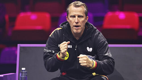Mit Ambitionen zur Tischtennis-WM: Jörg Roßkopf
